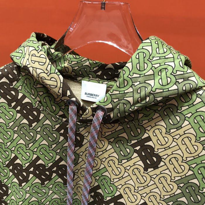 Burberry男裝 最高品質 字母印花 巴寶莉19/20FW新款連帽衛衣 男士秋季新款單品  tzy2296